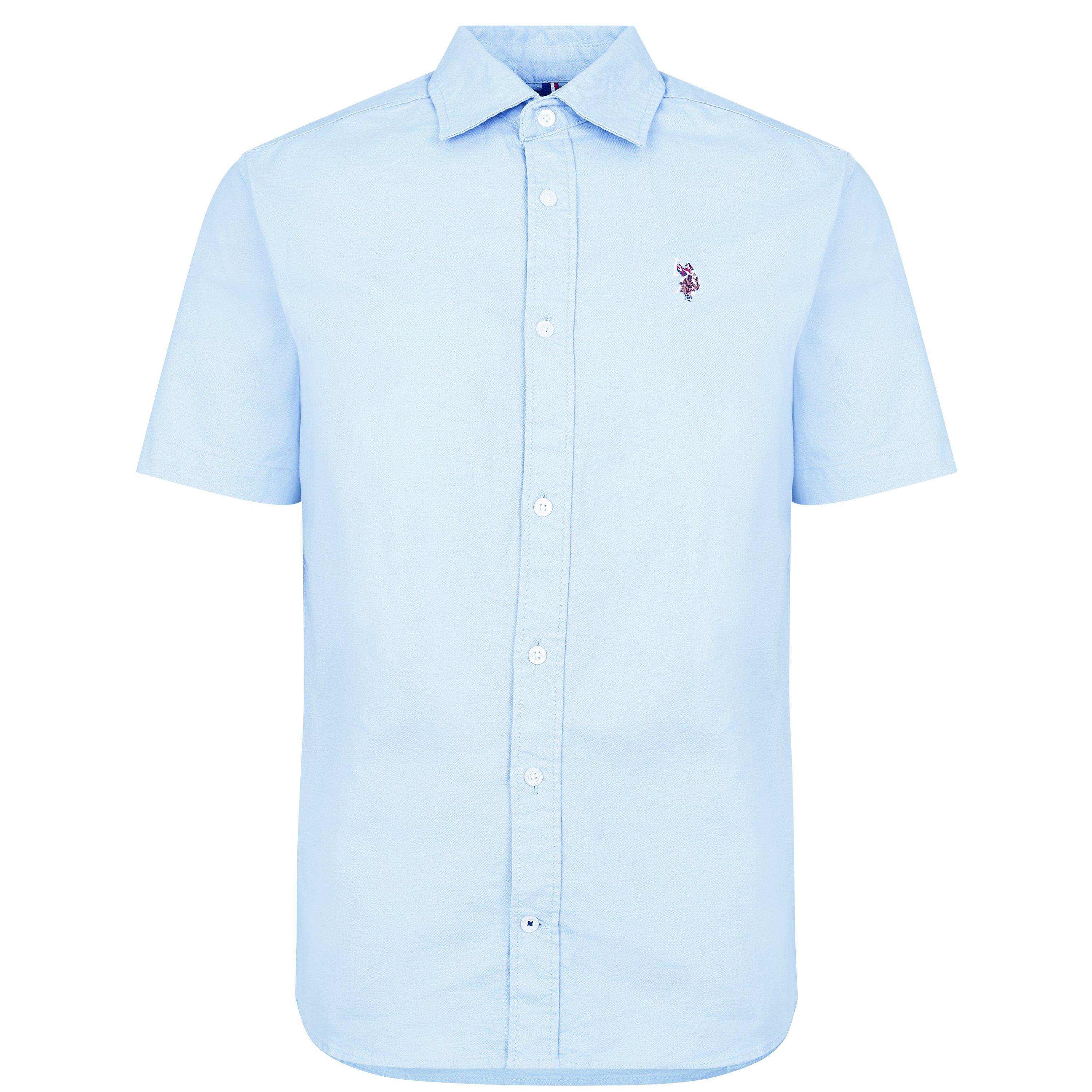 US Polo Assn US Polo Oxford Short Sleeve Shirt Mens