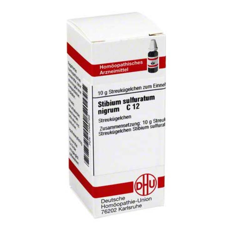 DHU Stibium sulfuratum nigrum C 12 Gl, 10 g