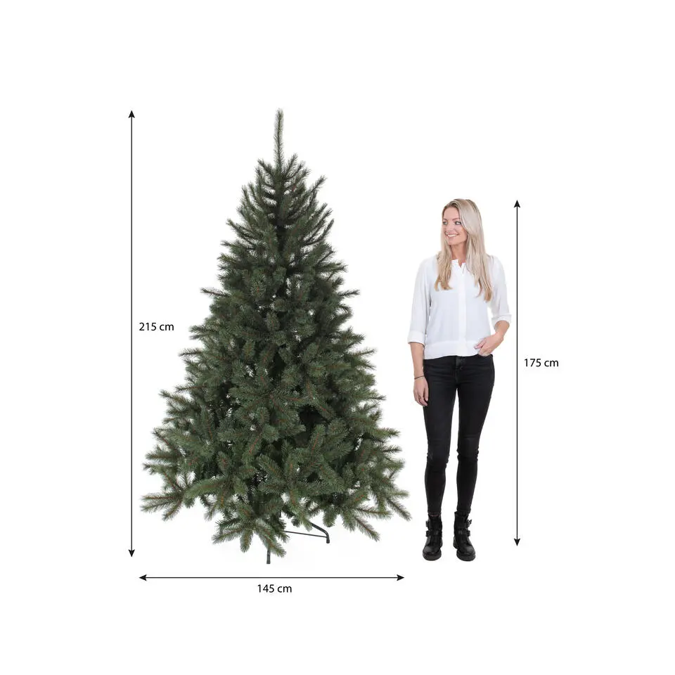 Black Box Trees Toronto Kunstkerstboom Deluxe - H215 x Ø145 cm - Groen