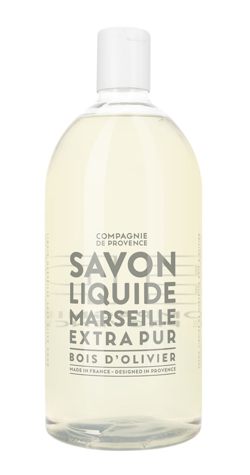 COMPAGNIE DE PROVENCE - Flydende Marseille Sæbe Olive Wood Genopfyld 1000 ml