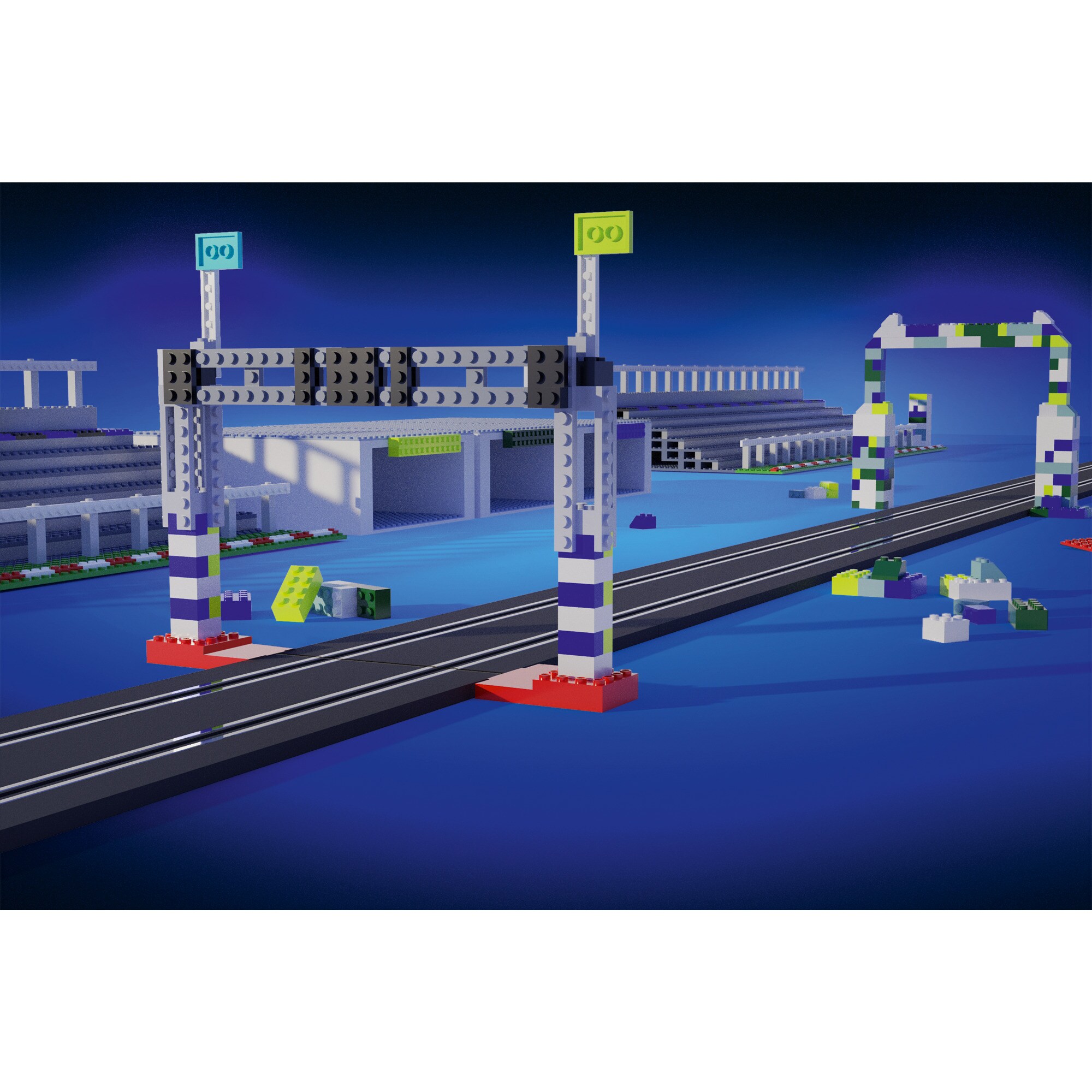 Carrera Rennbahn GO!!! Build 'n Race - Racing Set 3.6