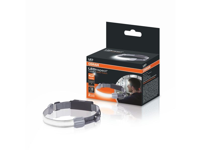 OSRAM LEDinspect FLEXIBLE HEAD TORCH Hochwertige flexible Kopflampe