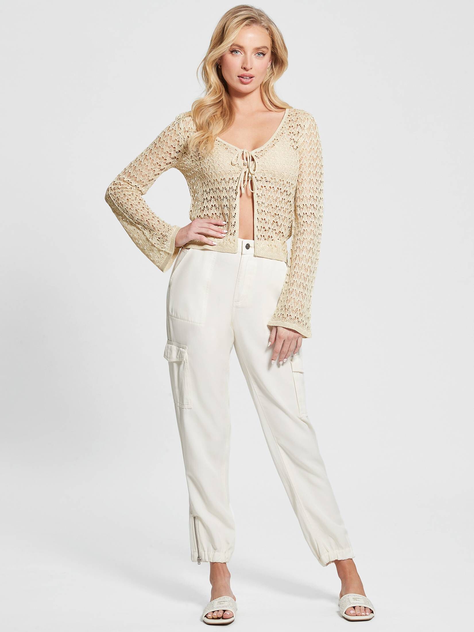 Guess| Damen Strickjacke CLARISSA