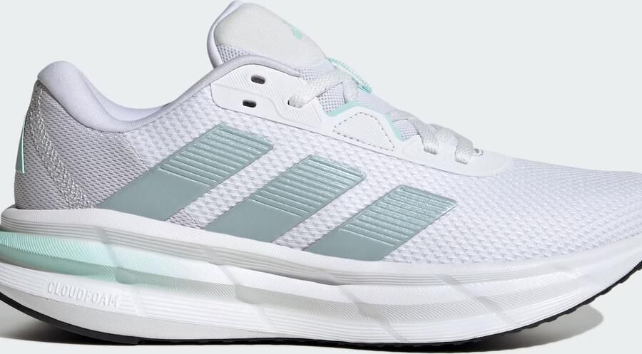 ADIDAS PERFORMANCE Loopschoen 'Galaxy 7' grijs pastelgroen wit