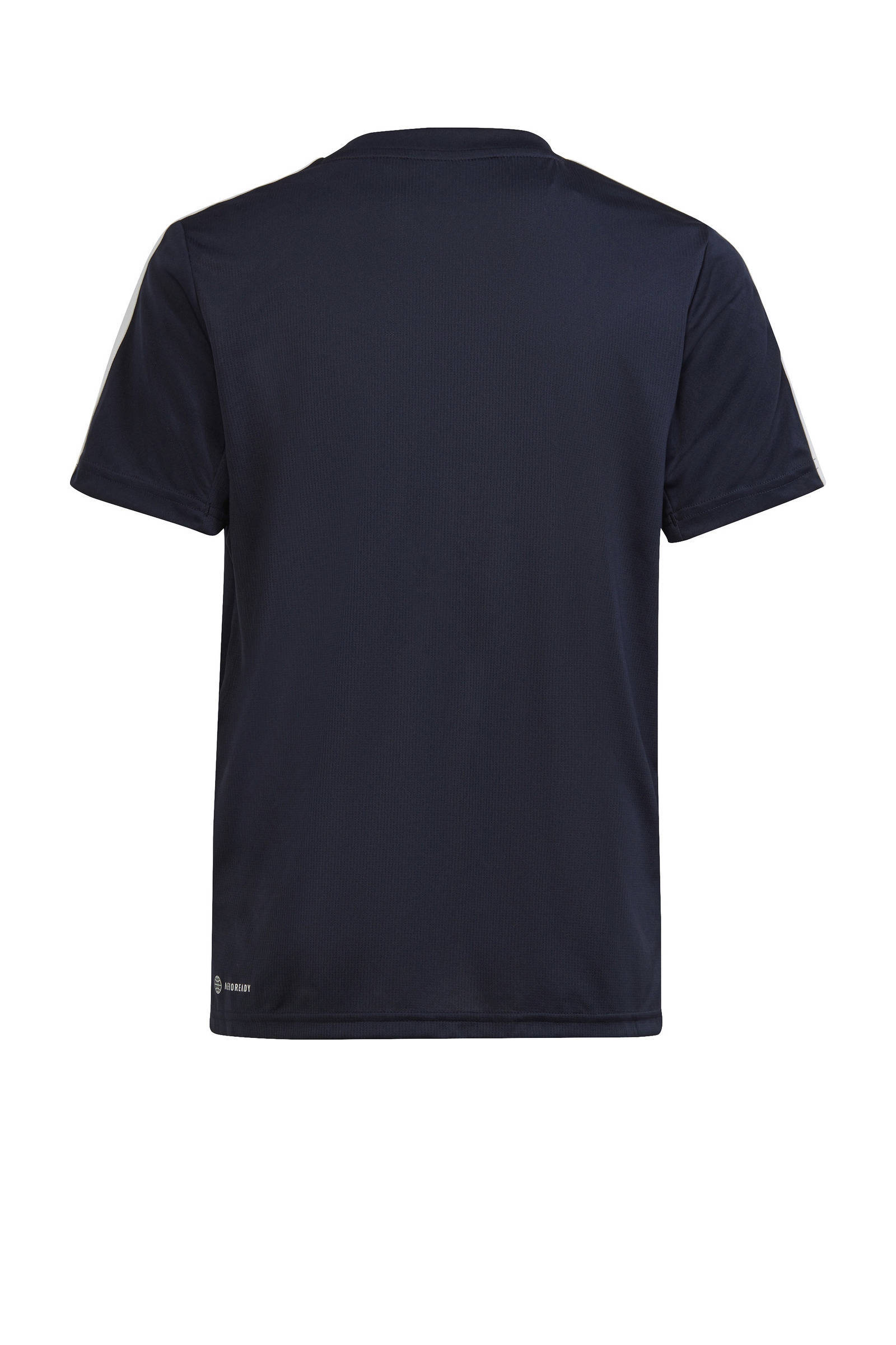 adidas sportshirt  donkerblauw/wit