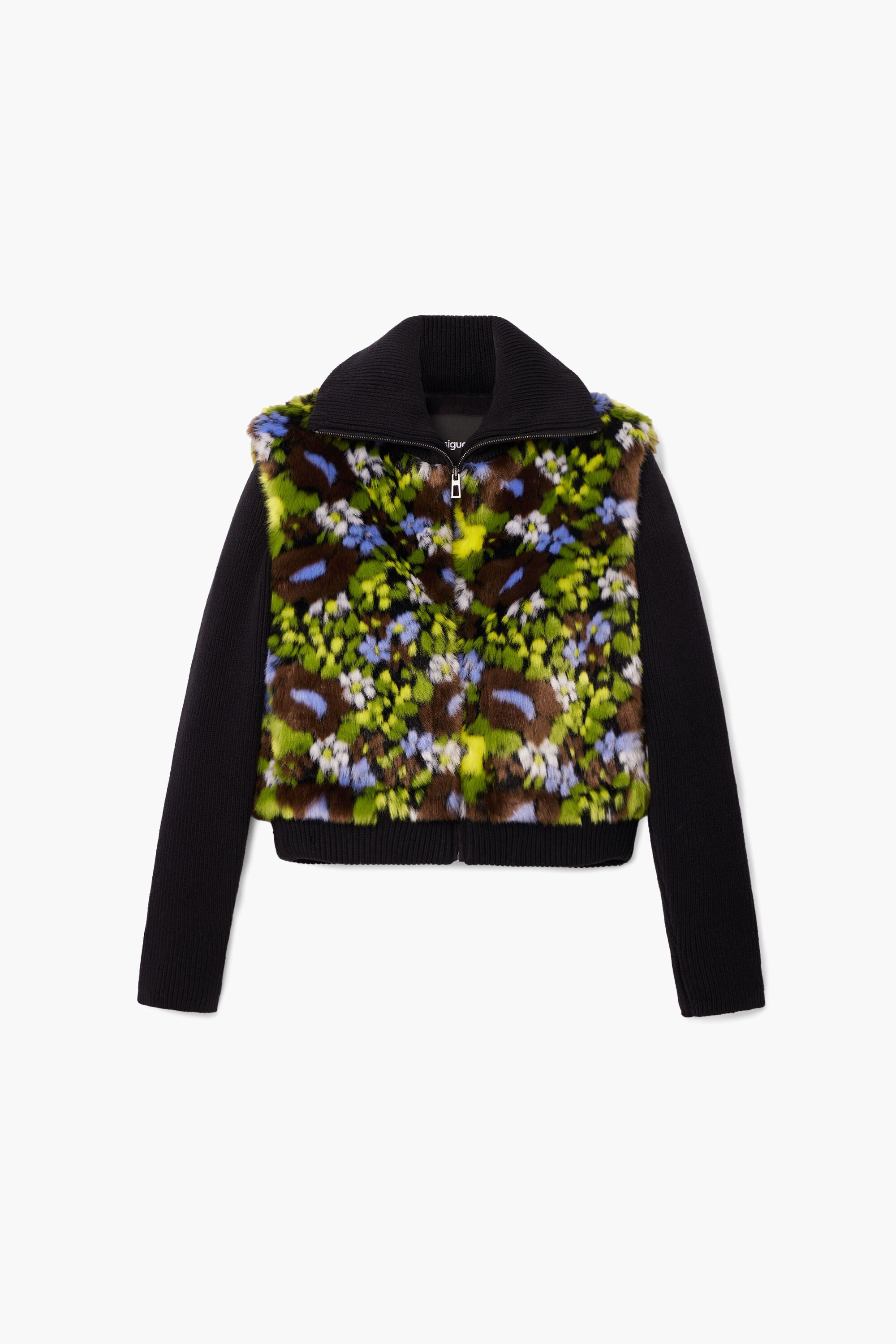 Chaqueta cores flores