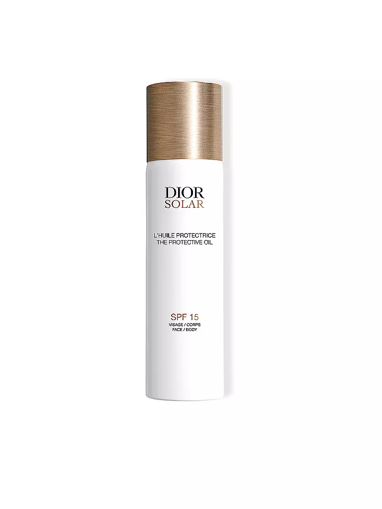 DIOR Sonnenpflege - Dior Solar L'Huile Protectrice Visage et Corps SPF 15 125ml keine Farbe
