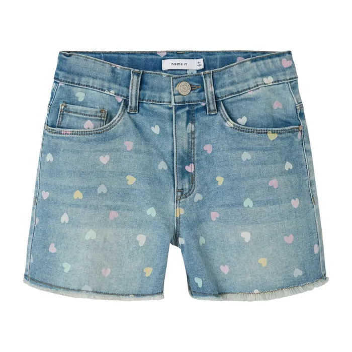 Name It Rose Mom Denim Short Junior