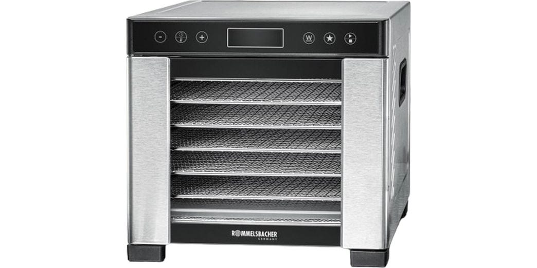 Rommelsbacher Dörrgerät DA650 600 W-Dörrautomat mit 7 Ablagen