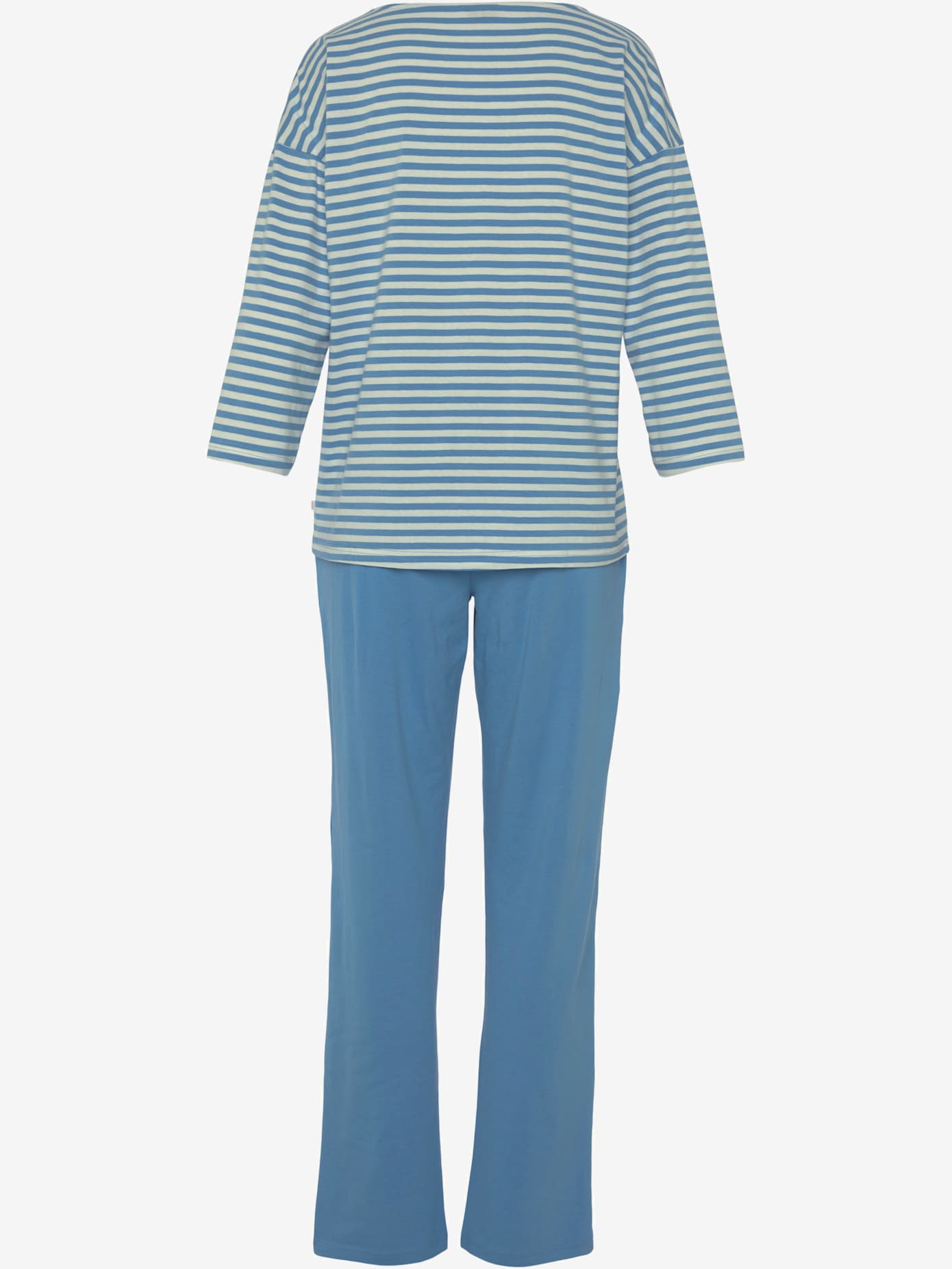 Pyjama à rayures en fils teintés
