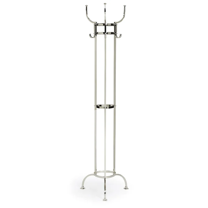 ClassiCon - Nymphenburg Kleiderständer, Messing vernickelt