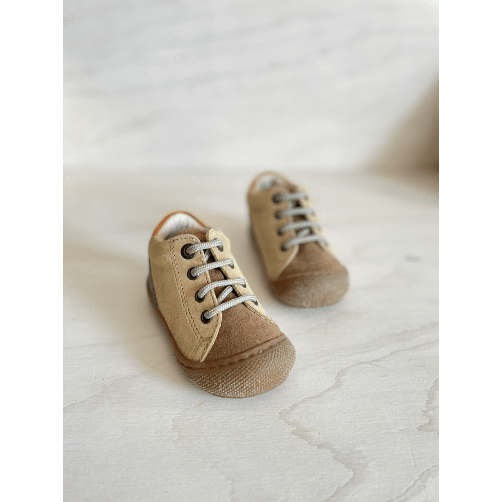 Naturino - PrÃ©stapper - Suede Brown Sand Olive