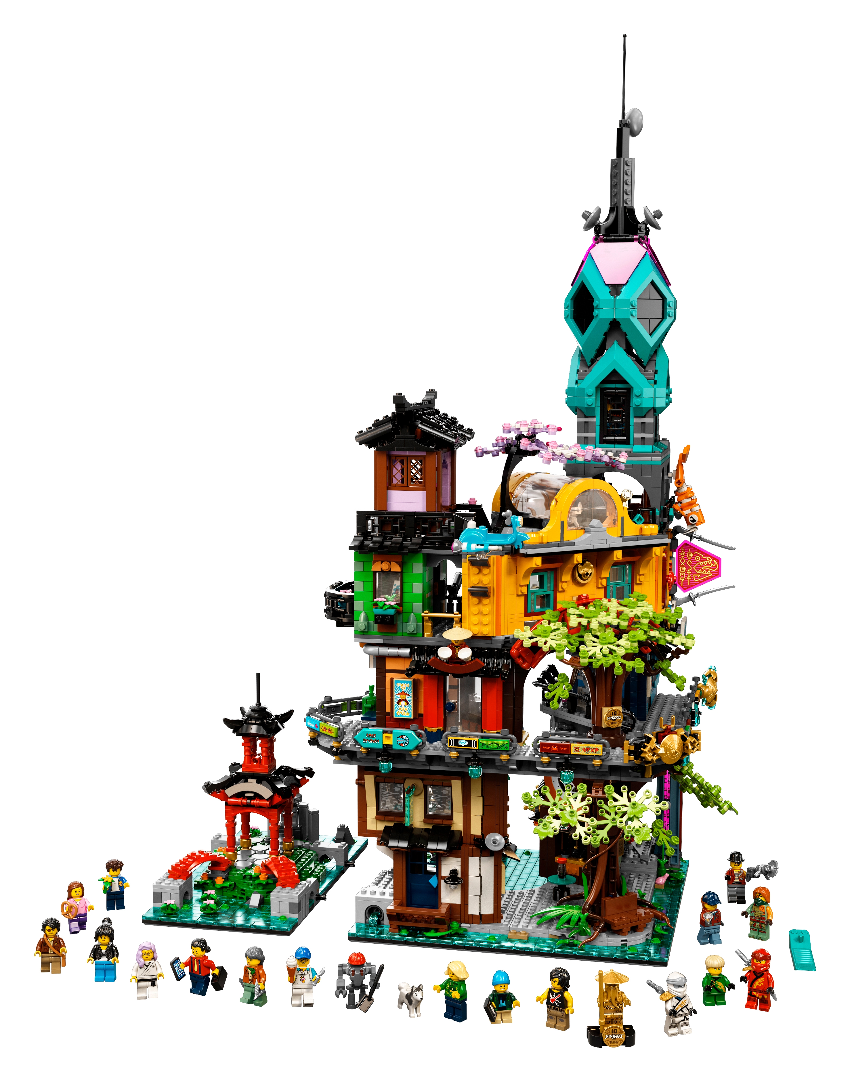NINJAGO® City Gardens 71741