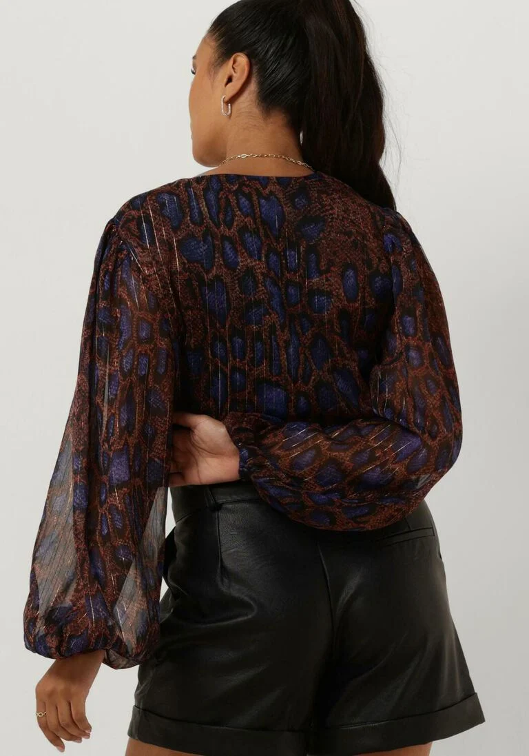 FREEBIRD cognac freebird blouse leandra