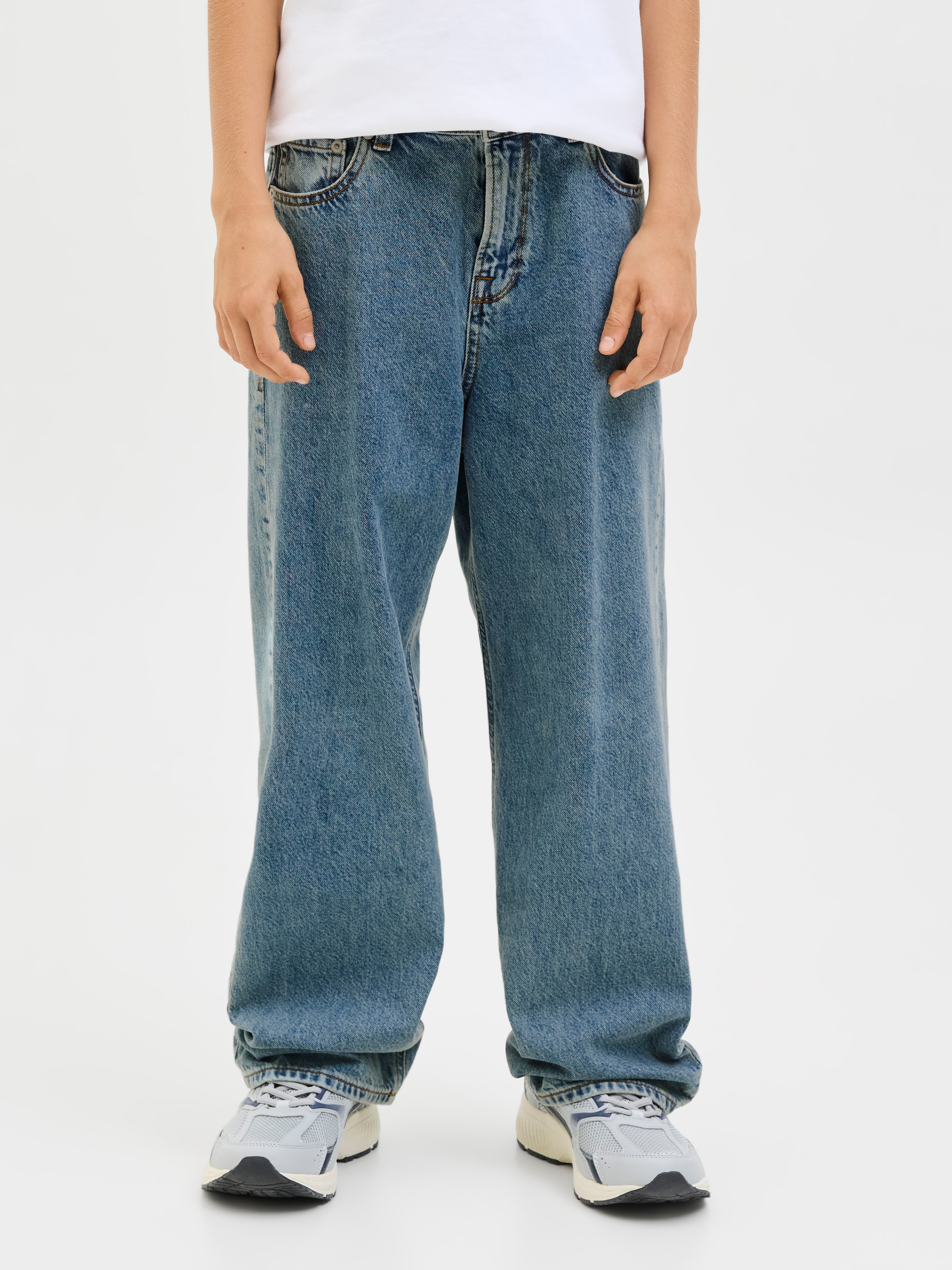 Jack & Jones Junior Relax-fit-Jeans »JJIALEX JJORIGINAL SQ 066 SN JNR«