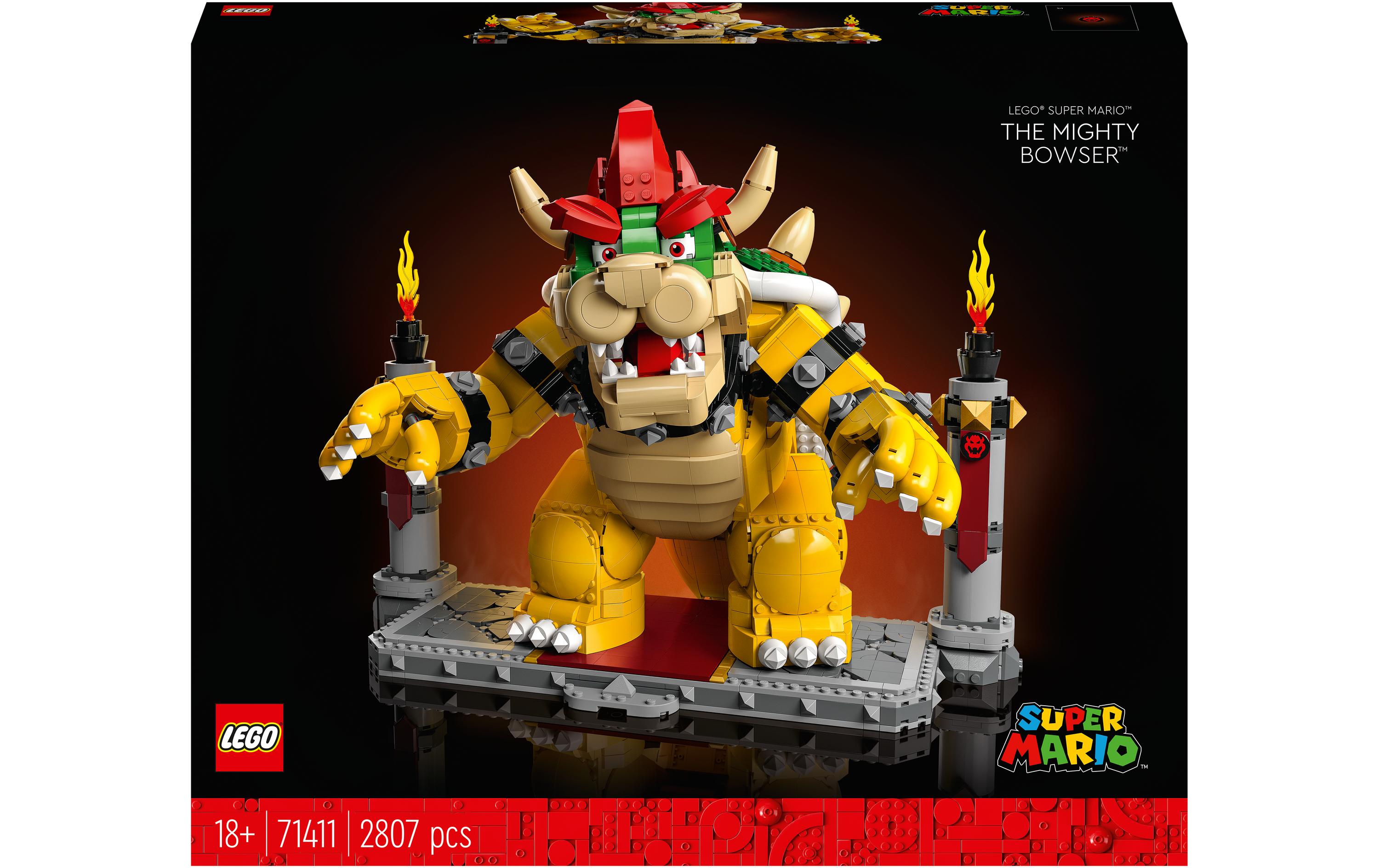 Super Mario Der mächtige Bowser 71411<br>Detailgetreues Modell des ultimativen Endgegners zum Bauen und Ausstellen