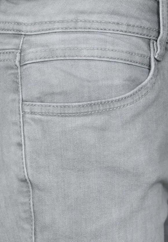 Slim Fit Jeans - light grey random wash