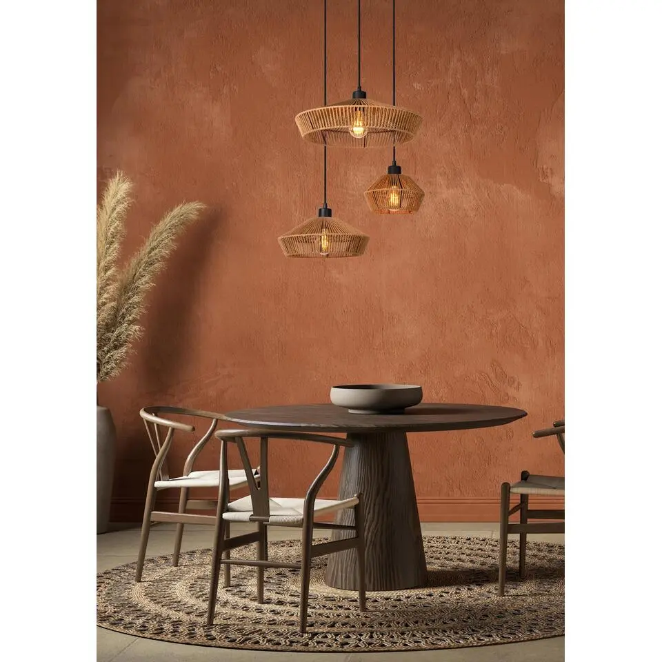 Lucide YUNKAI Hanglamp - Naturel