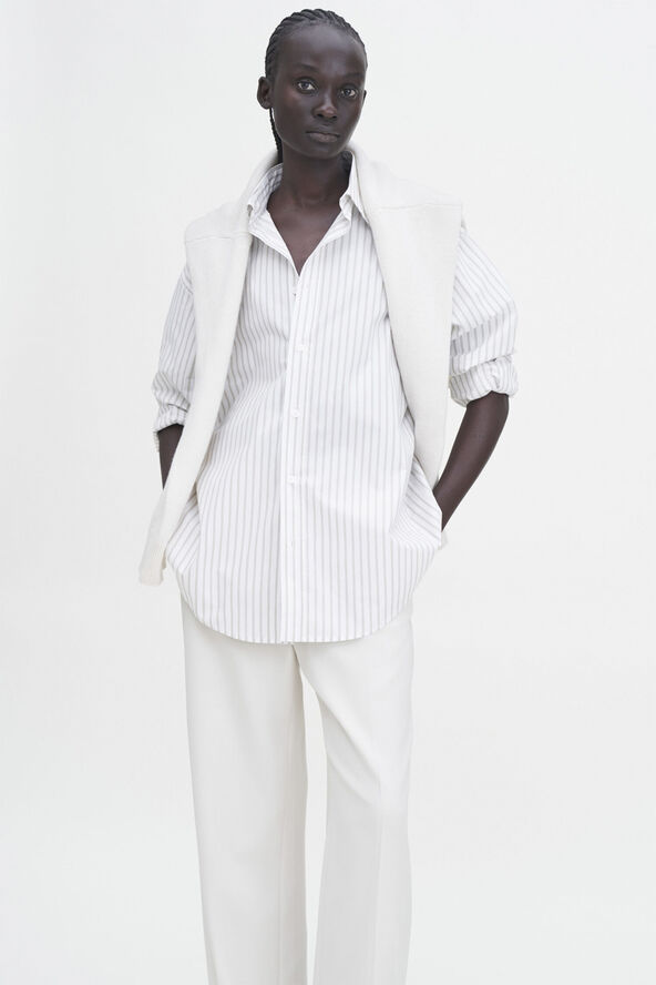 Filippa K Hutton Trousers Ivory