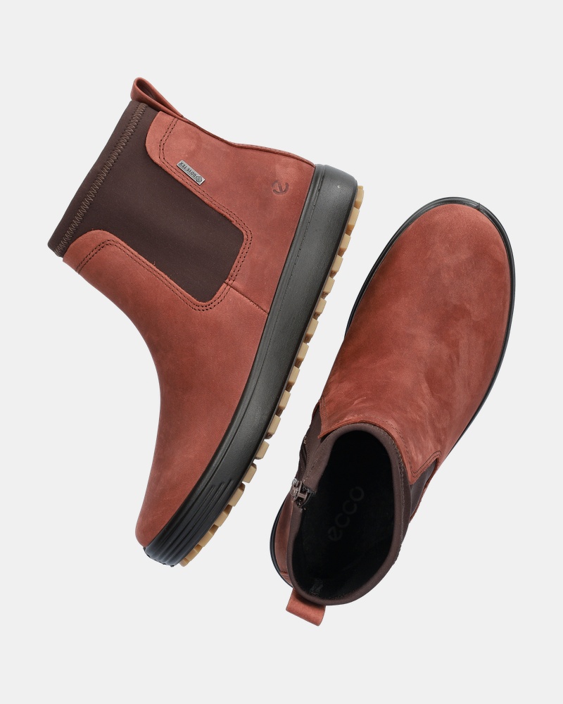 Ecco Soft 7 Tred Enkellaarsjes  - bruin