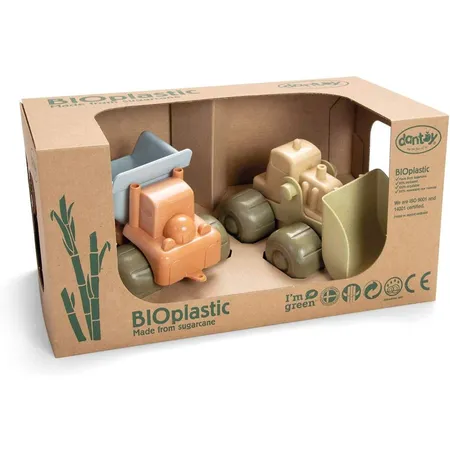 Dantoy Bio Baufahrzeuge 2er Set