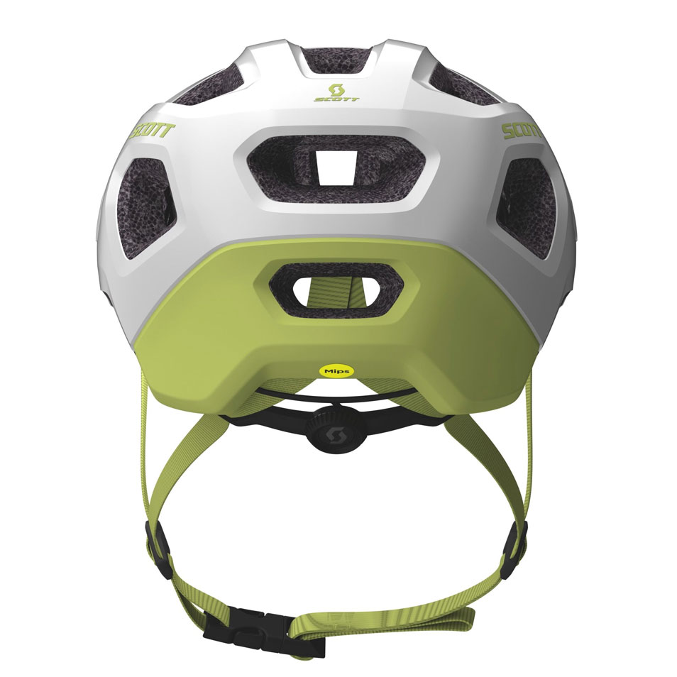 SCOTT Argo Plus cykelhjelm MIPS White/Yellow