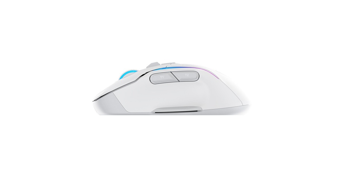 Turtle BeachKone II Air gaming muis  (Wit, 50 - 26.000 Dpi, RGB, USB / 2,4 GHz / Bluetooth)