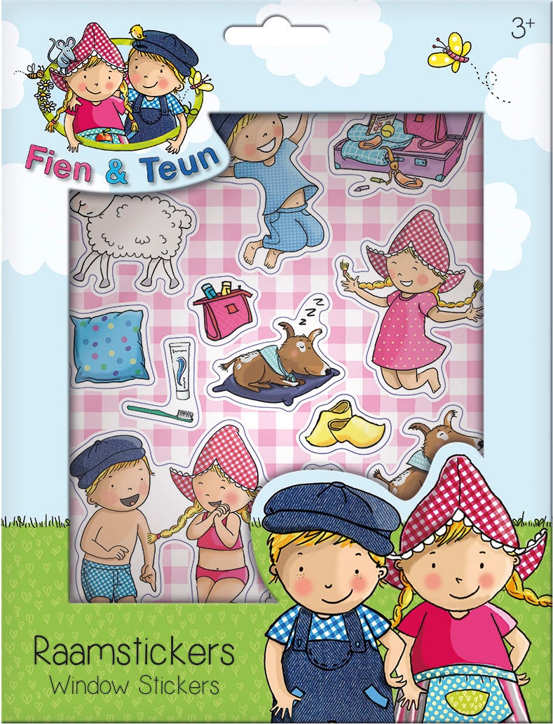Fien & Teun raamstickers