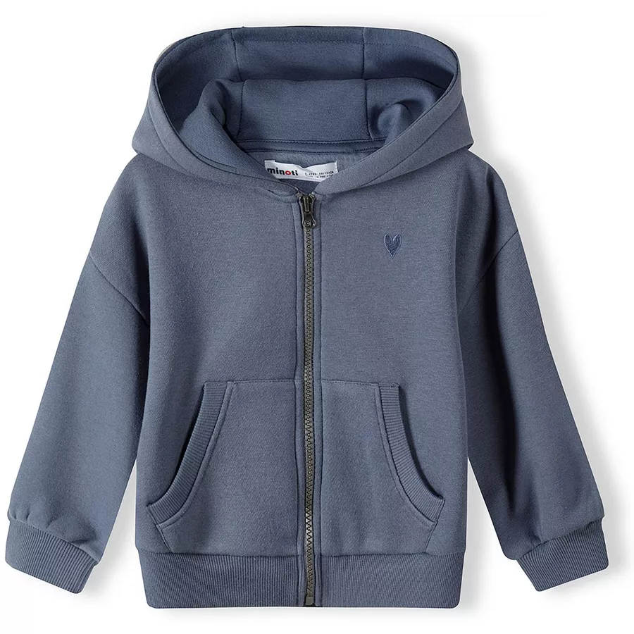 MINOTI Sweatjacke Blaugrau