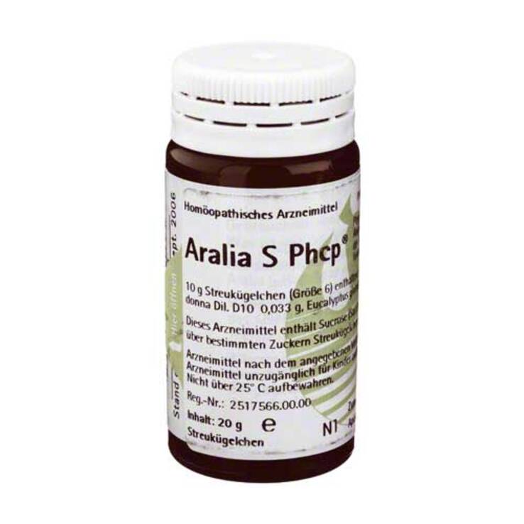 Aralia S Phcp Globuli, 20 g