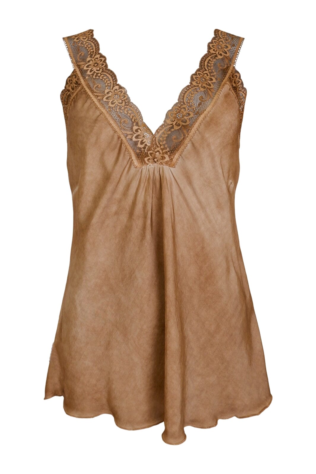 Black Colour Bcbea Lace Top Vintage Dyed camel
