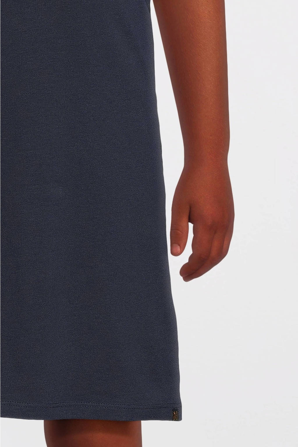 Koko Noko T-shirtjurk Niya met glitters donkerblauw
