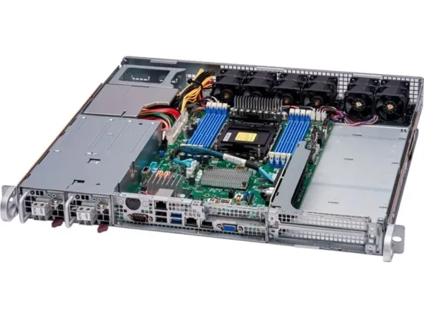 Supermicro IoT SuperServer 111E-FWTR - Server - rack-monterbar 1U - envejs - uden CPU - RAM 0 GB - SATA 2.5