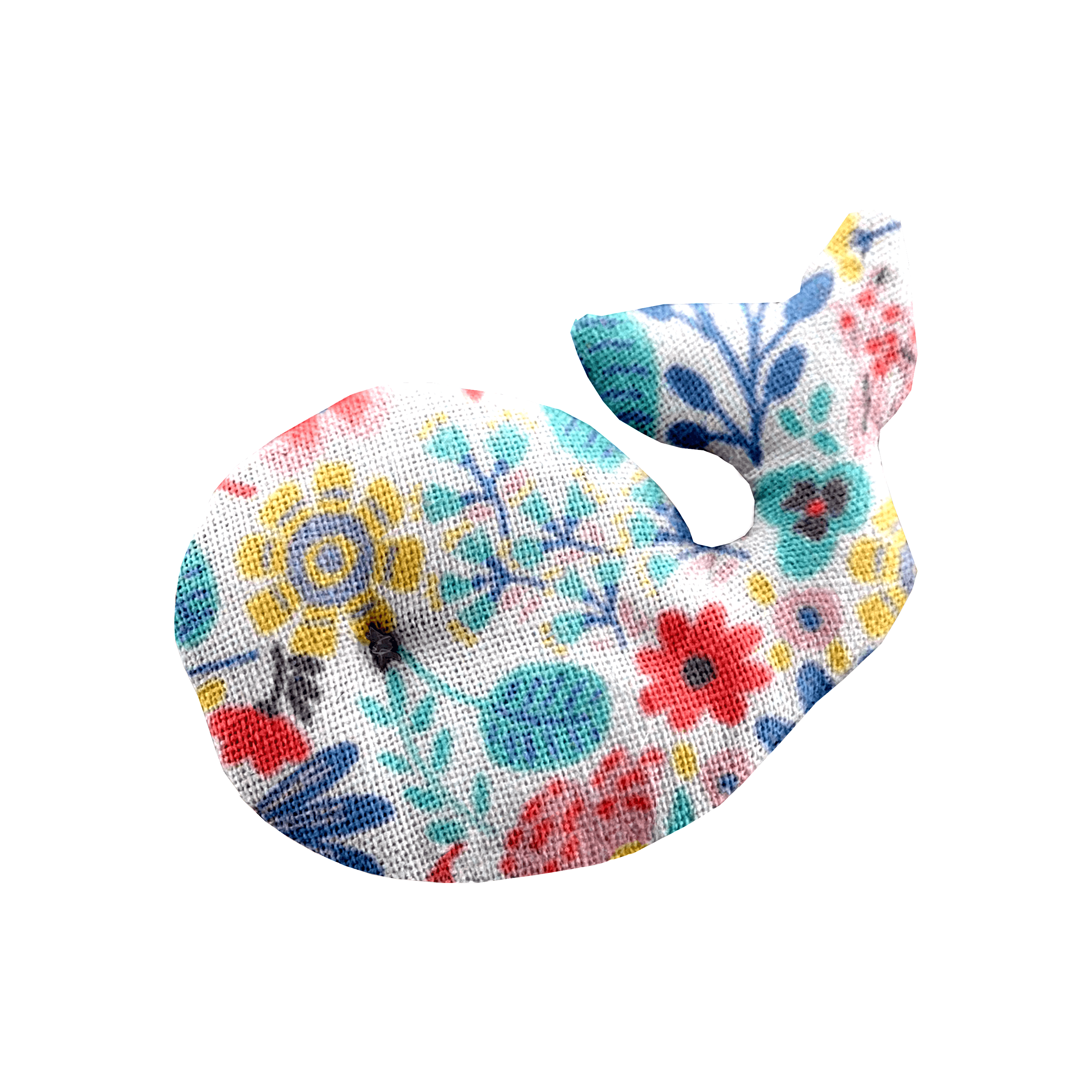 Barrette Baleine Champêtre Bleuté