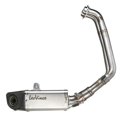 Ligne Complète Leo Vince Underbody inox - Gris
