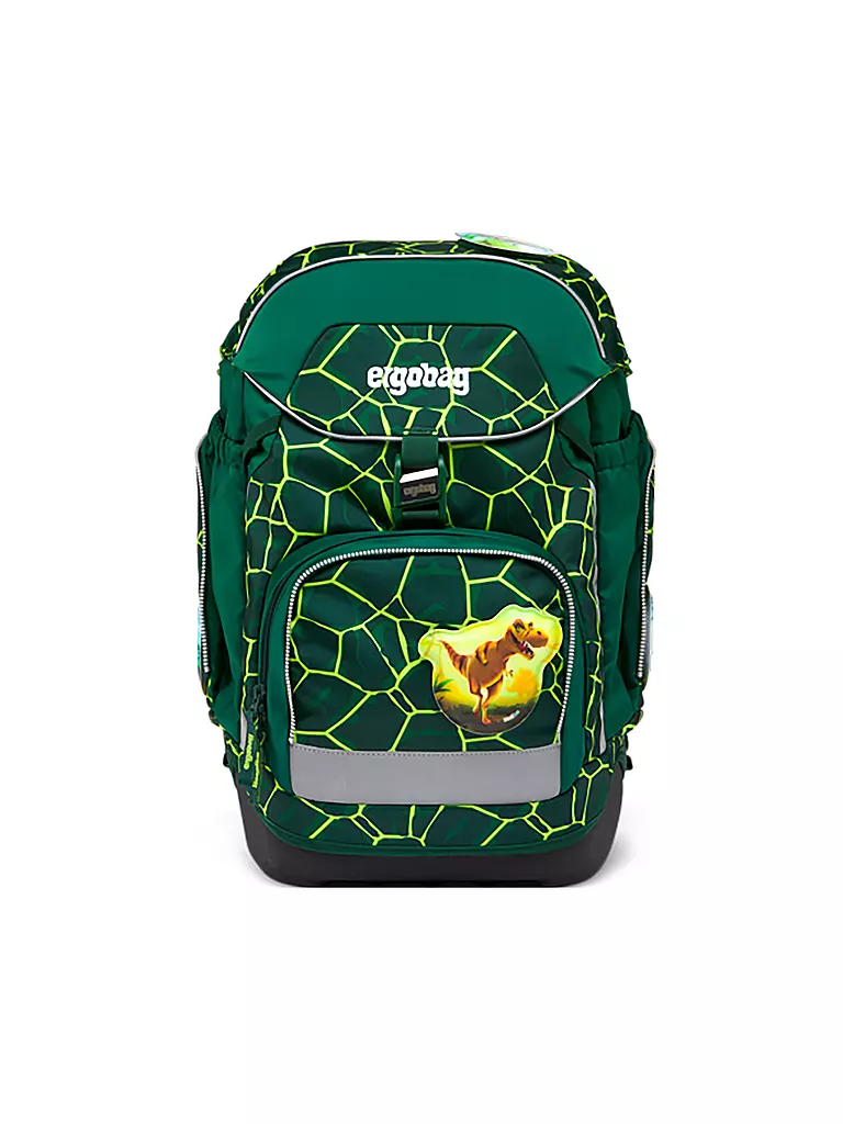 ERGOBAG Schultaschen Set 6tlg PACK - BärRex dunkelgrün