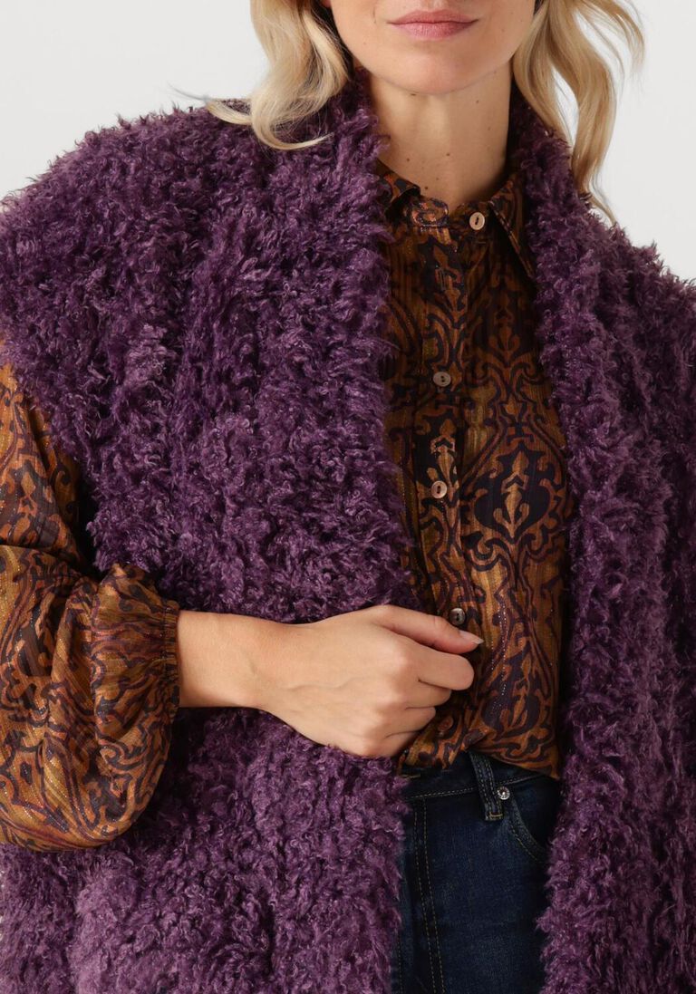 paarse amaya amsterdam gilet bruna