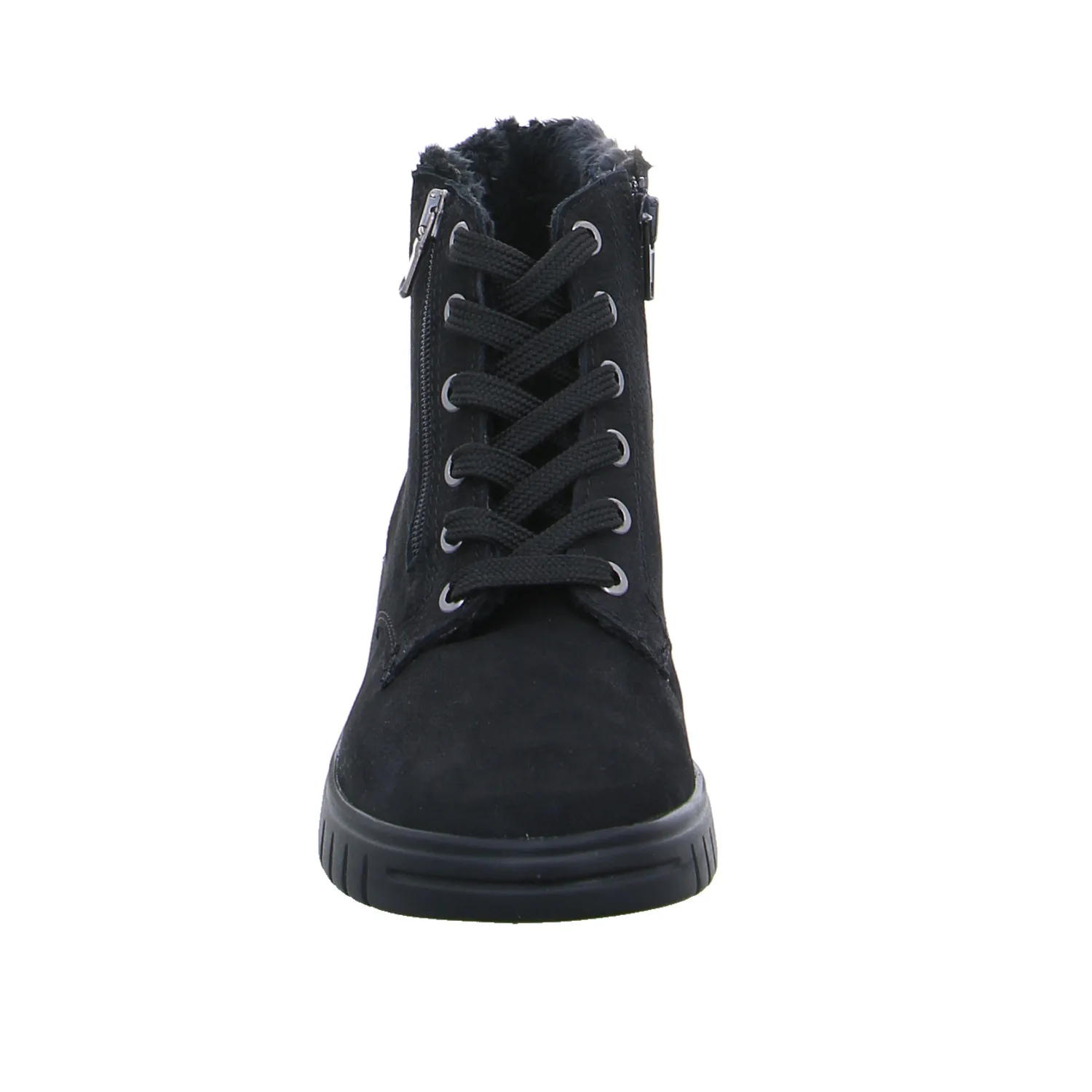 VAN DER LAAN Comfort-Boot Schwarz Leder