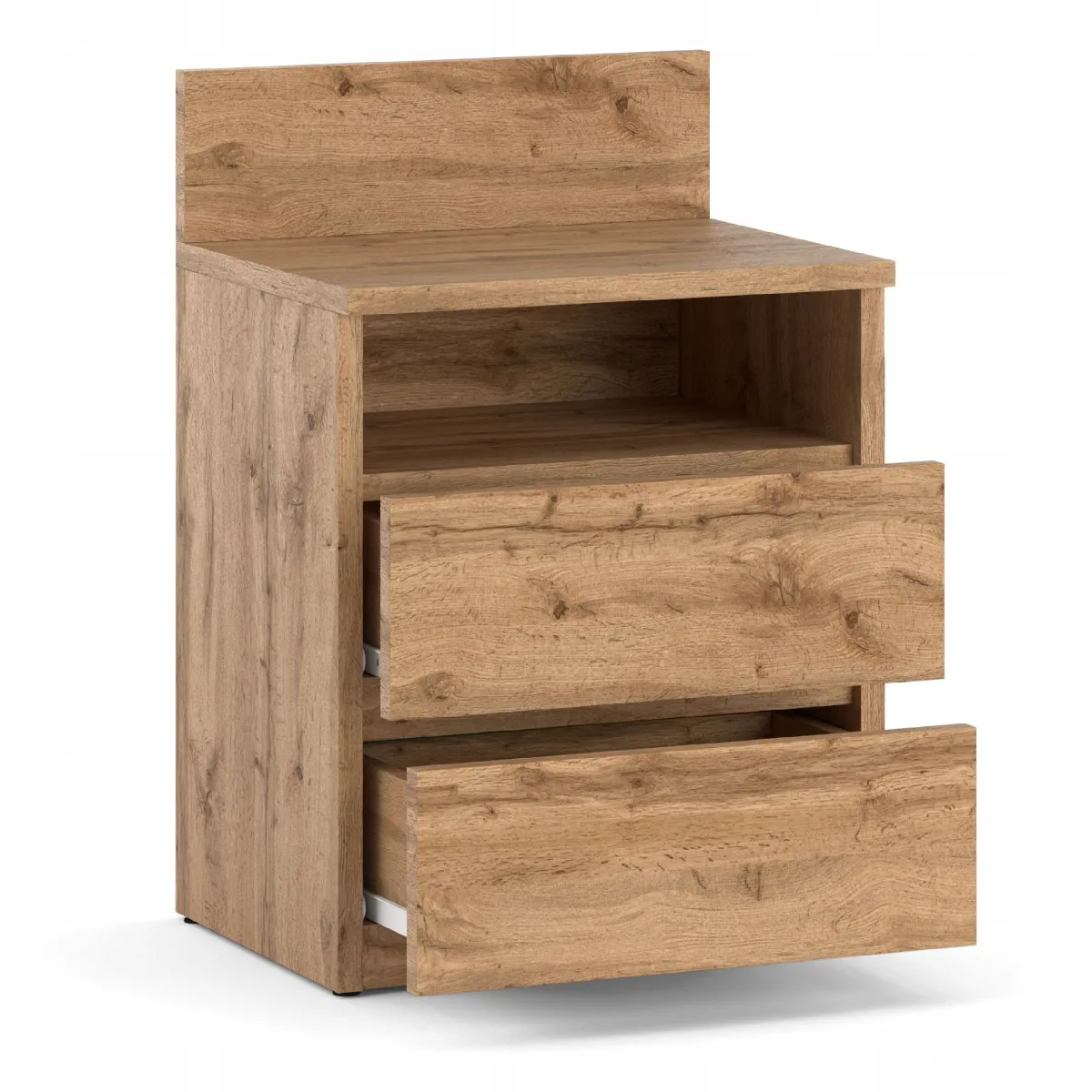 Table de Chevet Wotan - 2 Tiroirs - 40 cm