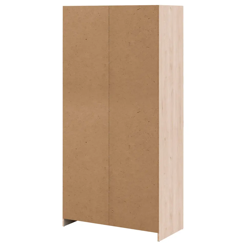 Kledingkast Sprint 2-deurs - eikenkleur - 200x98,5x50 cm