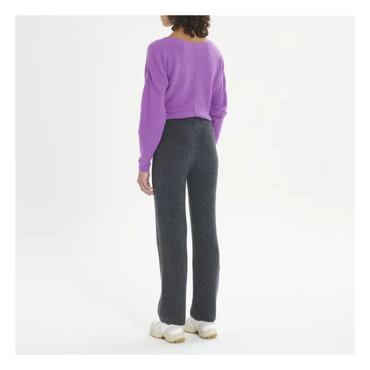 American Vintage Jogger Damsville Laine | Charbon Chiné