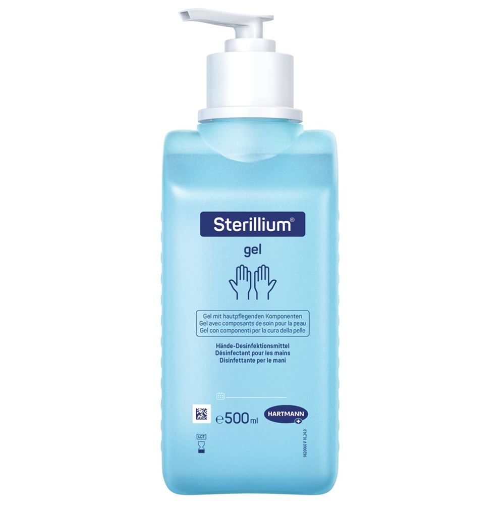 STERILLIUM Gel zur Händedesinfektion Gel (n) Disp 500 ml