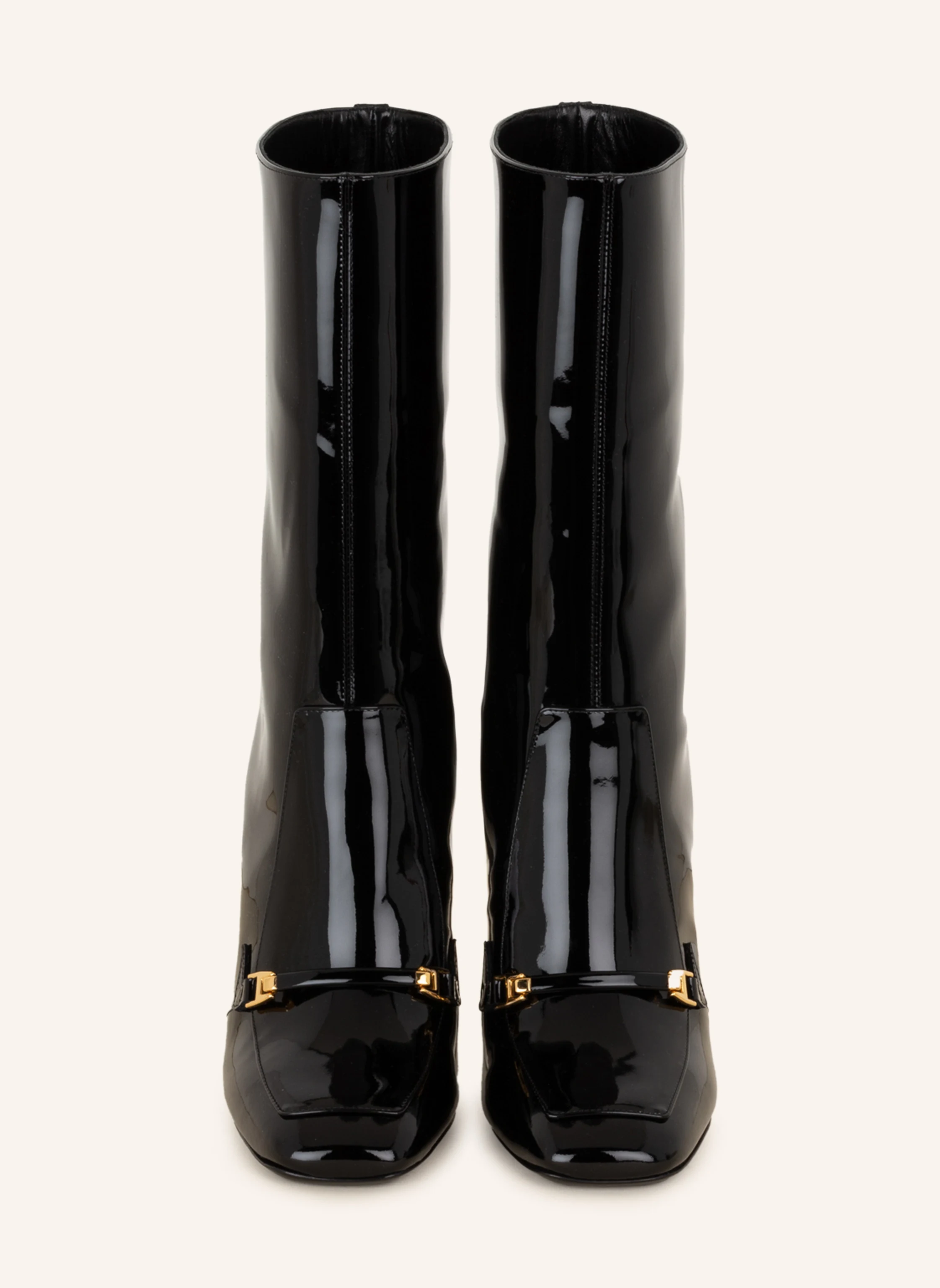 SAINT LAURENT Lackstiefeletten CAMDEN
