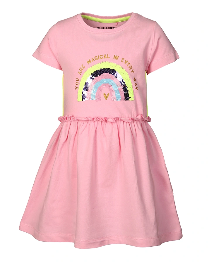 Kleid HAPPY DAYS mit Wendepailletten in rosa