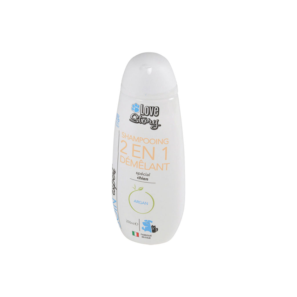 Shampoing démêlant 2 en 1 chien 250ml