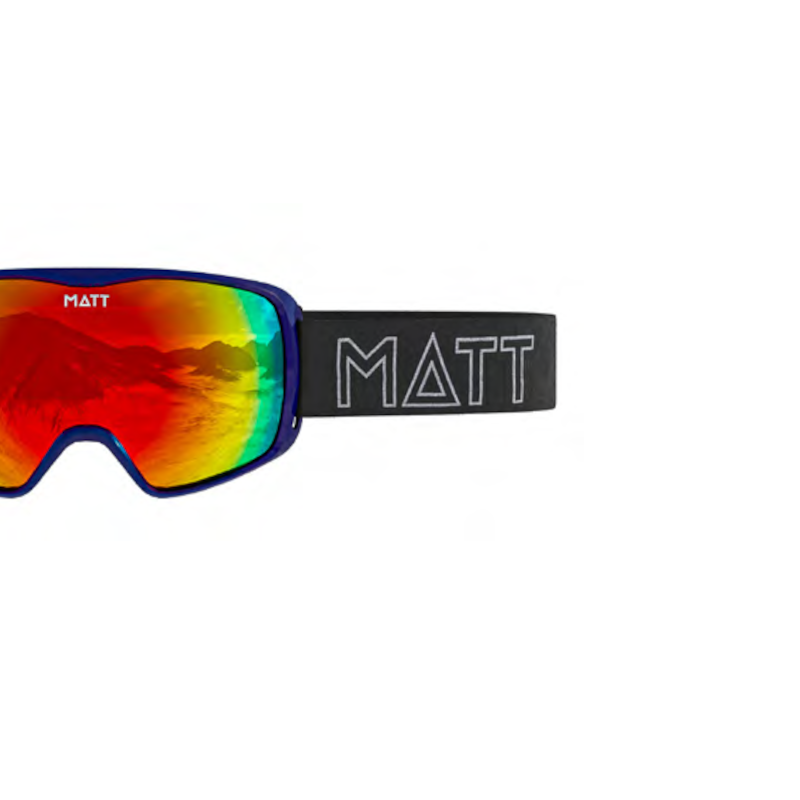 MATT Kompakt Mask skibril - Navy