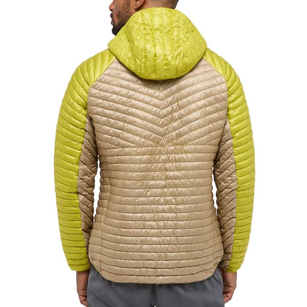 Doudoune randonnée HAGLÖFS HAGLOFS L.I.M MIMIC HOOD M SAND/AURORA