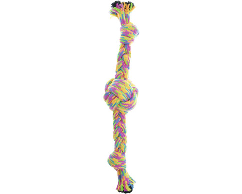 Hondenspeelgoed touw met knopen 48 x 8 x 8 cm
