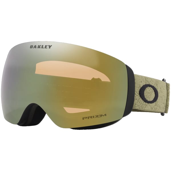 Masque de ski OAKLEY FLIGHT DECK M FERN CELL PRIZM SNOW SAGE GOLD IRIDIUM