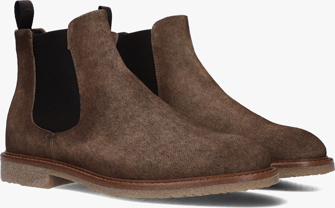 bruine giorgio chelsea boots 36403